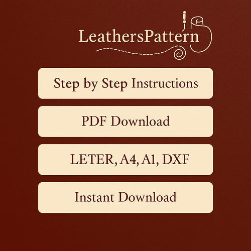 The Ultimate Leather PDF Pattern Bundle